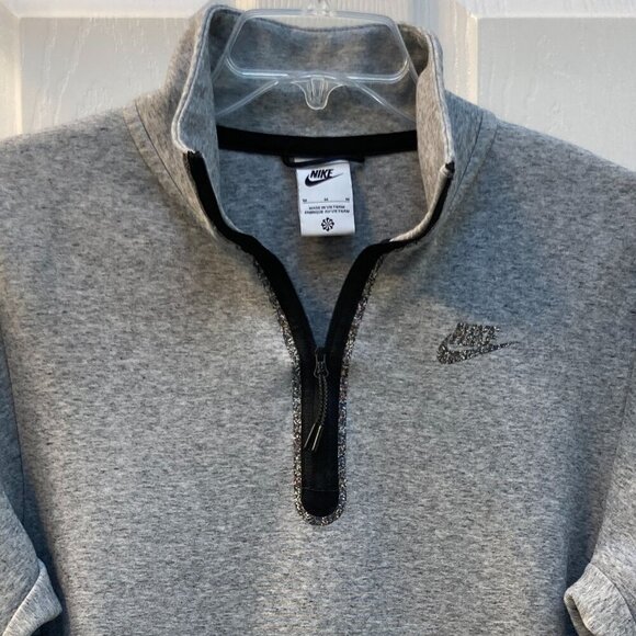 Nike Sportswear Tech Fleece 1/2 Zip Sweatshirt Grey Size Medium - Picture 2 of 8